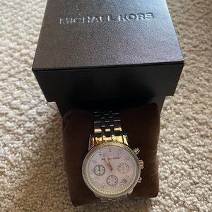 Silver watch